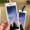 Marcapáginas de noche estrellada