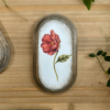 cuadro de rosa